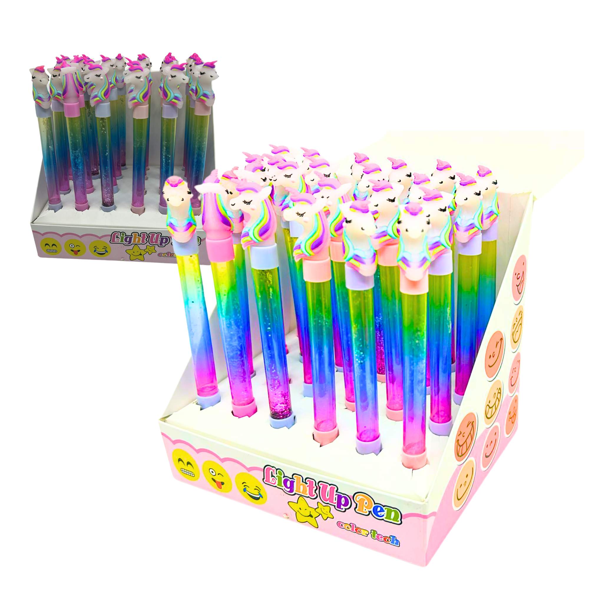 Unicorn Glitter Blue Ink Pen: 1 Pack Ballpoint Pens Ballpoint Pens School lifestyle use image