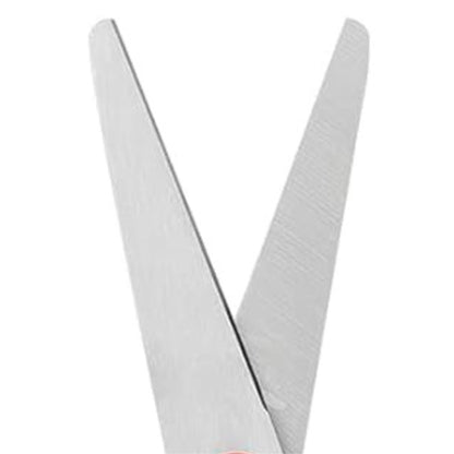 Stainless Blunt Tip Scissors with Color Rubber Grip Handle