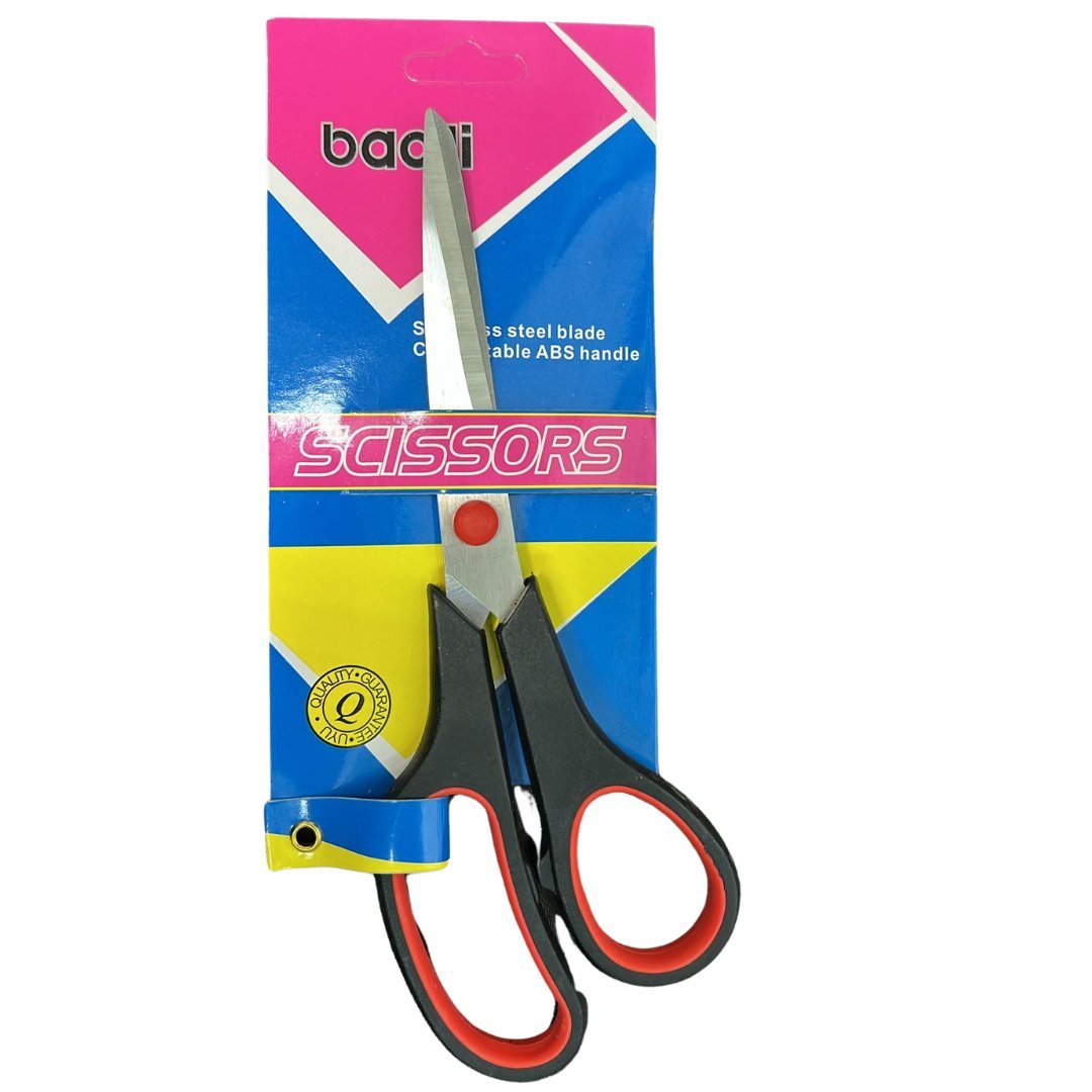 8 in Stainless Steel Blade & Abs Handle Scissors: 1 Pack Craft & Office Scissors product detail image