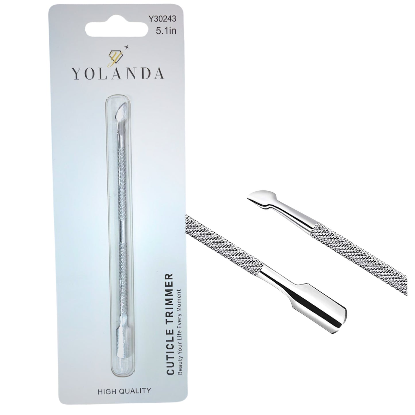 Stainless Steel  Cuticle Pusher/Remover 