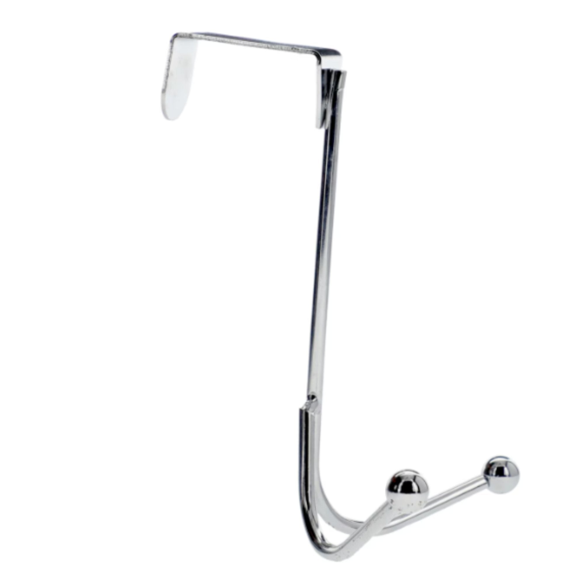 Two Prong Stainless Steel Over the Door Hook 1 Pack Robe Hooks Hardware lifestyle use image