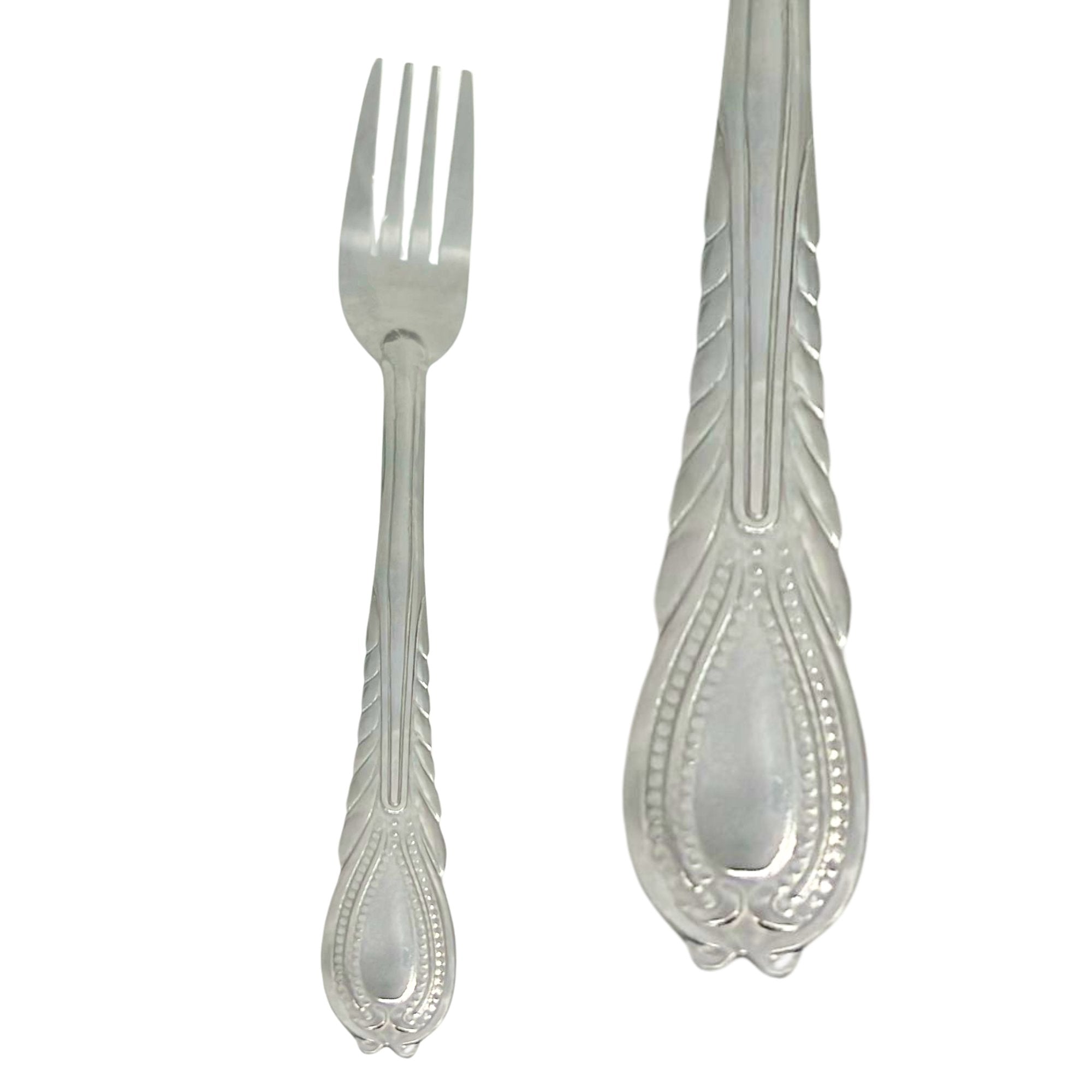 Metal Durable Stainless Steel Fork: 2 Pack Forks Utensils & accessories size and feature image