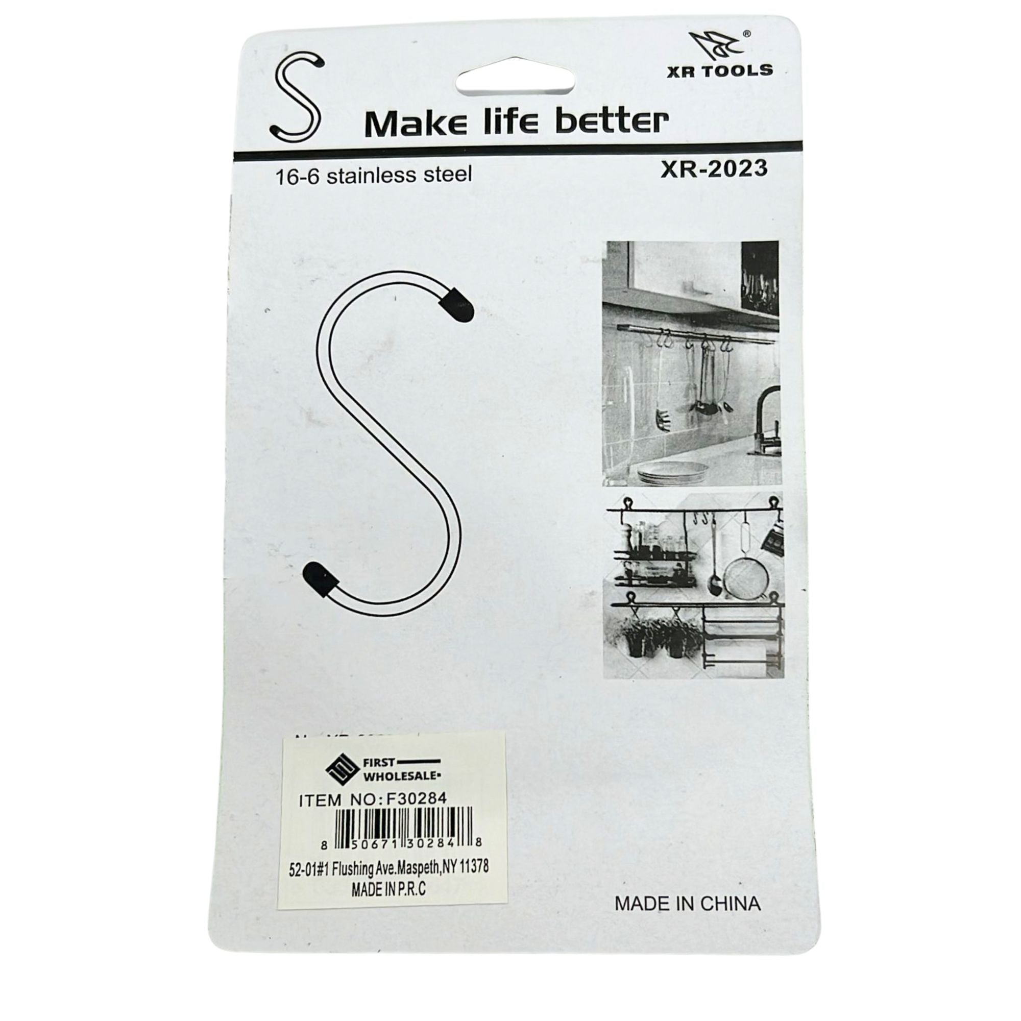 16 6 Stainless Steel 3" Hooks: 5 Pack Utility Hooks Hardware product image 6