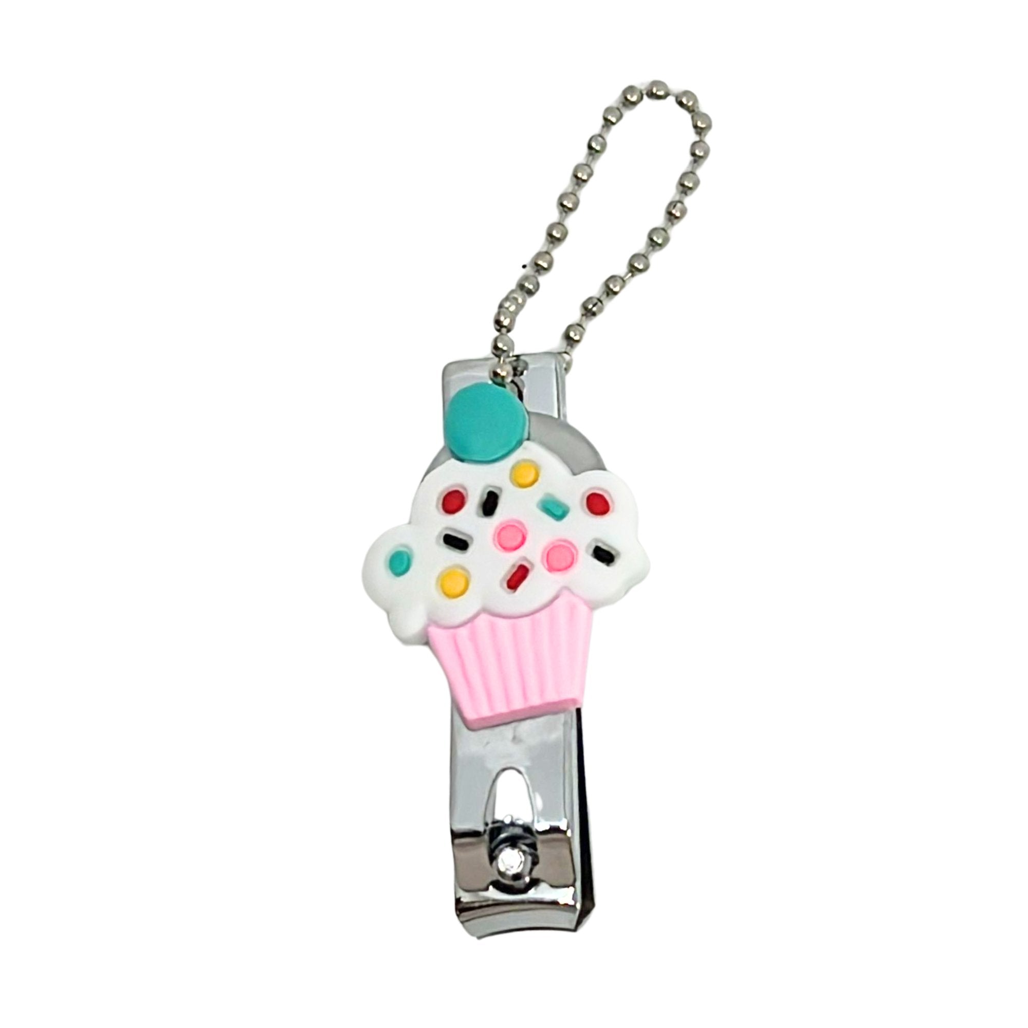 2.1" Stainless Steel Mini Ice Cream Design Nail Clipper : 1 Pack Nail CLippers beauty and personal Nails Tools product image