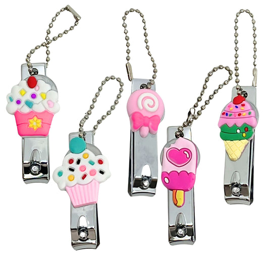  Stainless Steel Mini Ice Cream Design Nail Clipper 