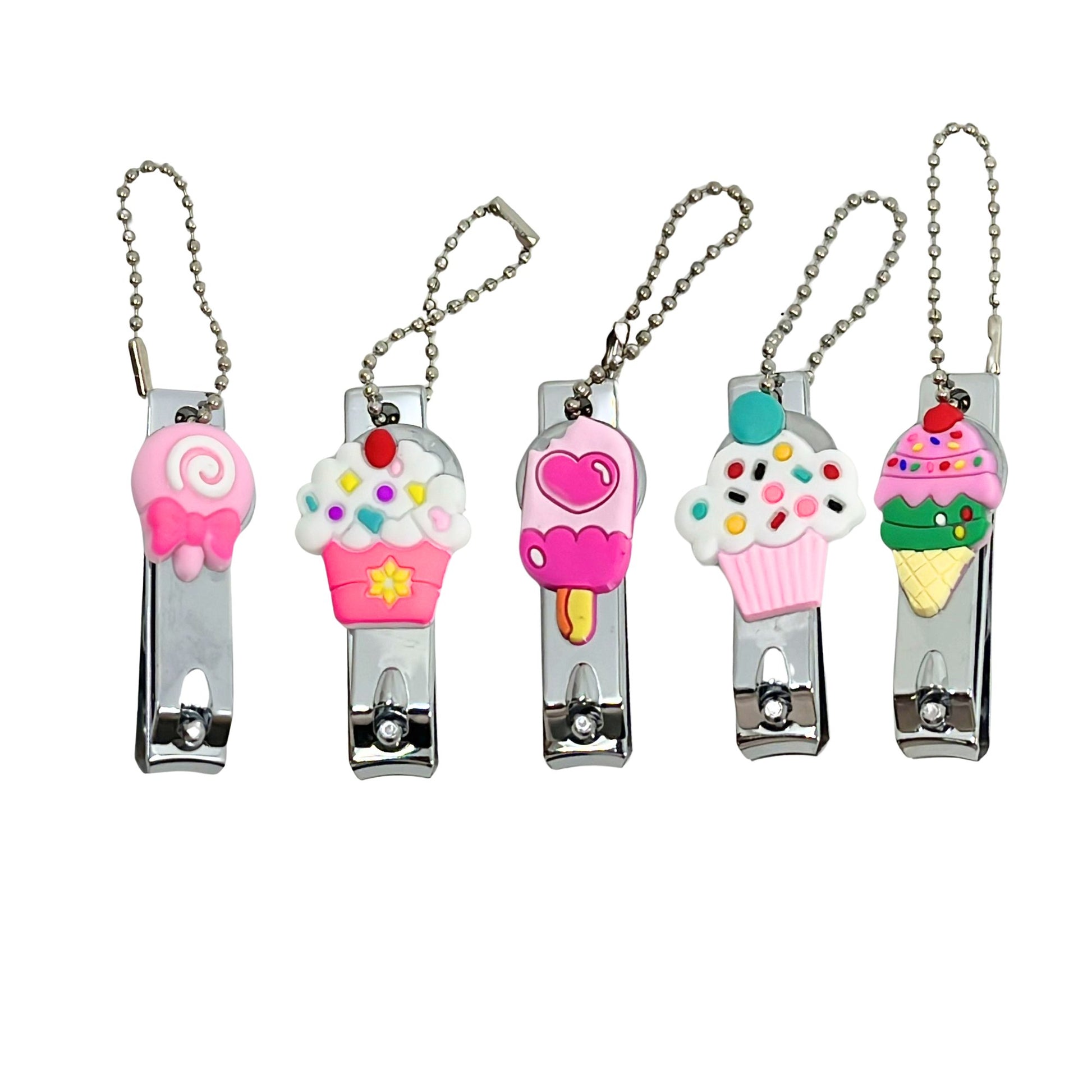  Stainless Steel Mini Ice Cream Design Nail Clipper 