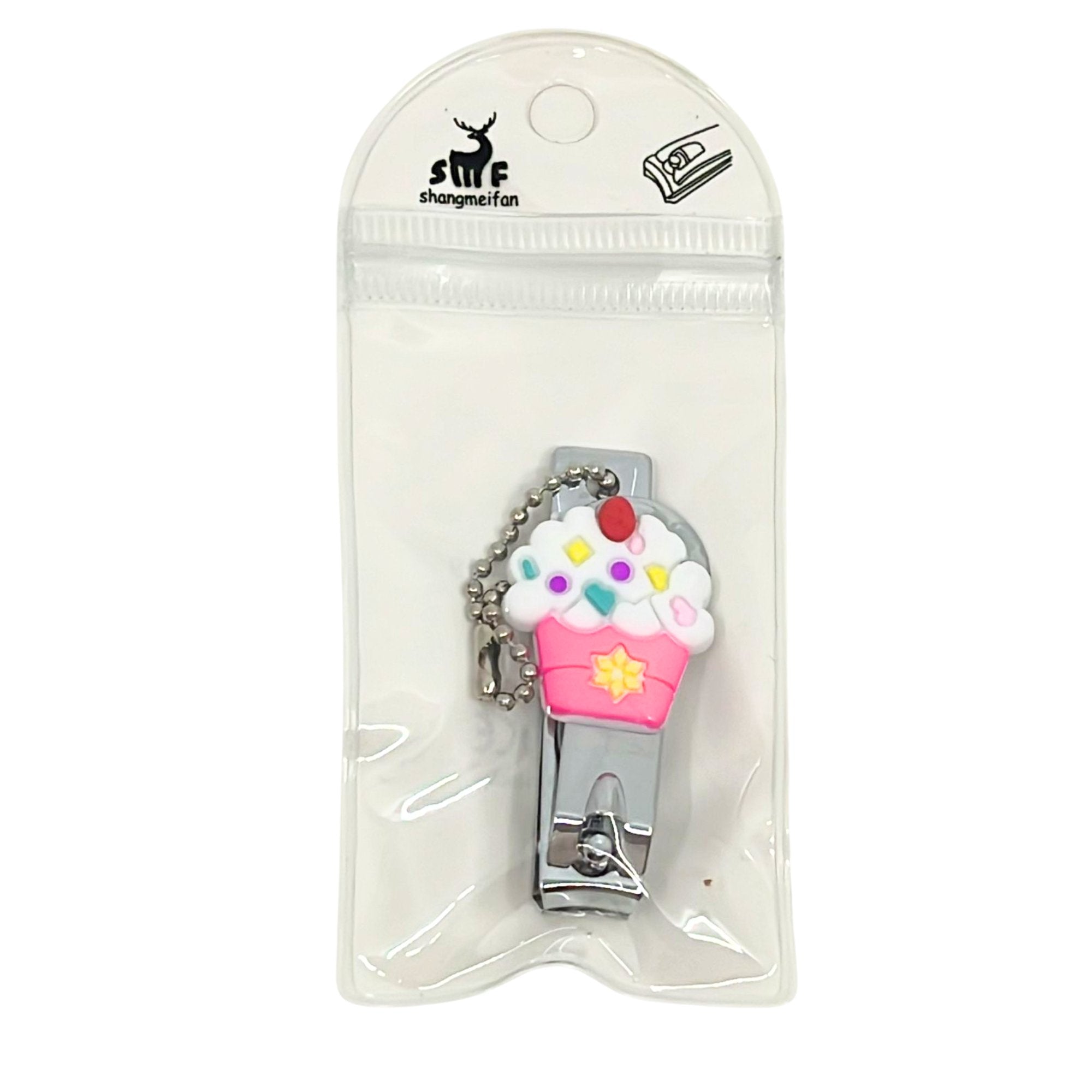 2.1" Stainless Steel Mini Ice Cream Design Nail Clipper : 1 Pack Nail CLippers beauty and personal Nails Tools product image