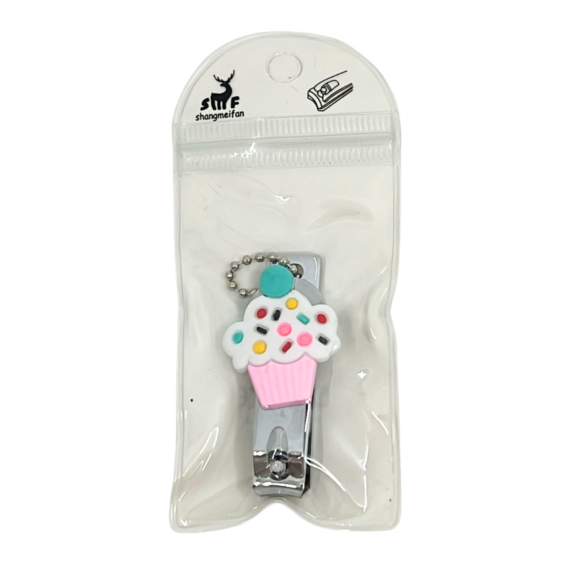 2.1" Stainless Steel Mini Ice Cream Design Nail Clipper : 1 Pack Nail CLippers beauty and personal Nails Tools product image