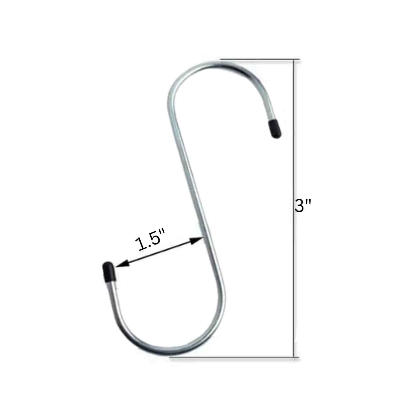 Stainless Steel 3" Hooks