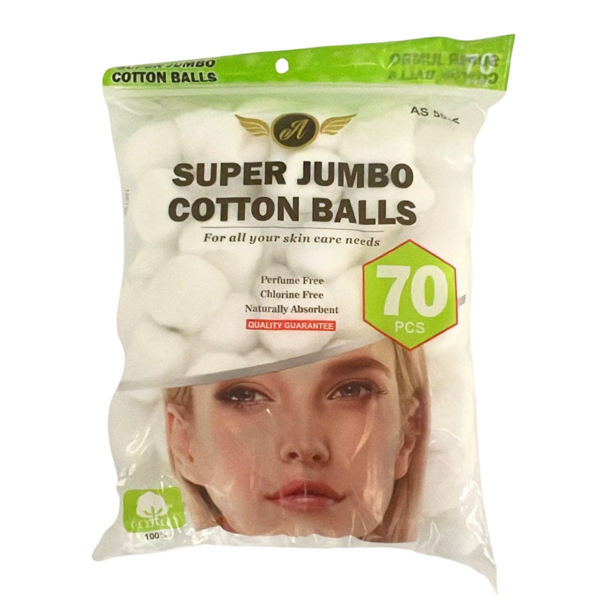 White Super Jumbo Cotton Balls: 70 Pack Personal Care Skin main product image