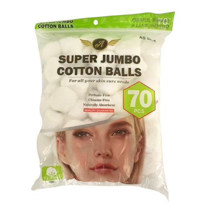 White Super Jumbo Cotton Balls