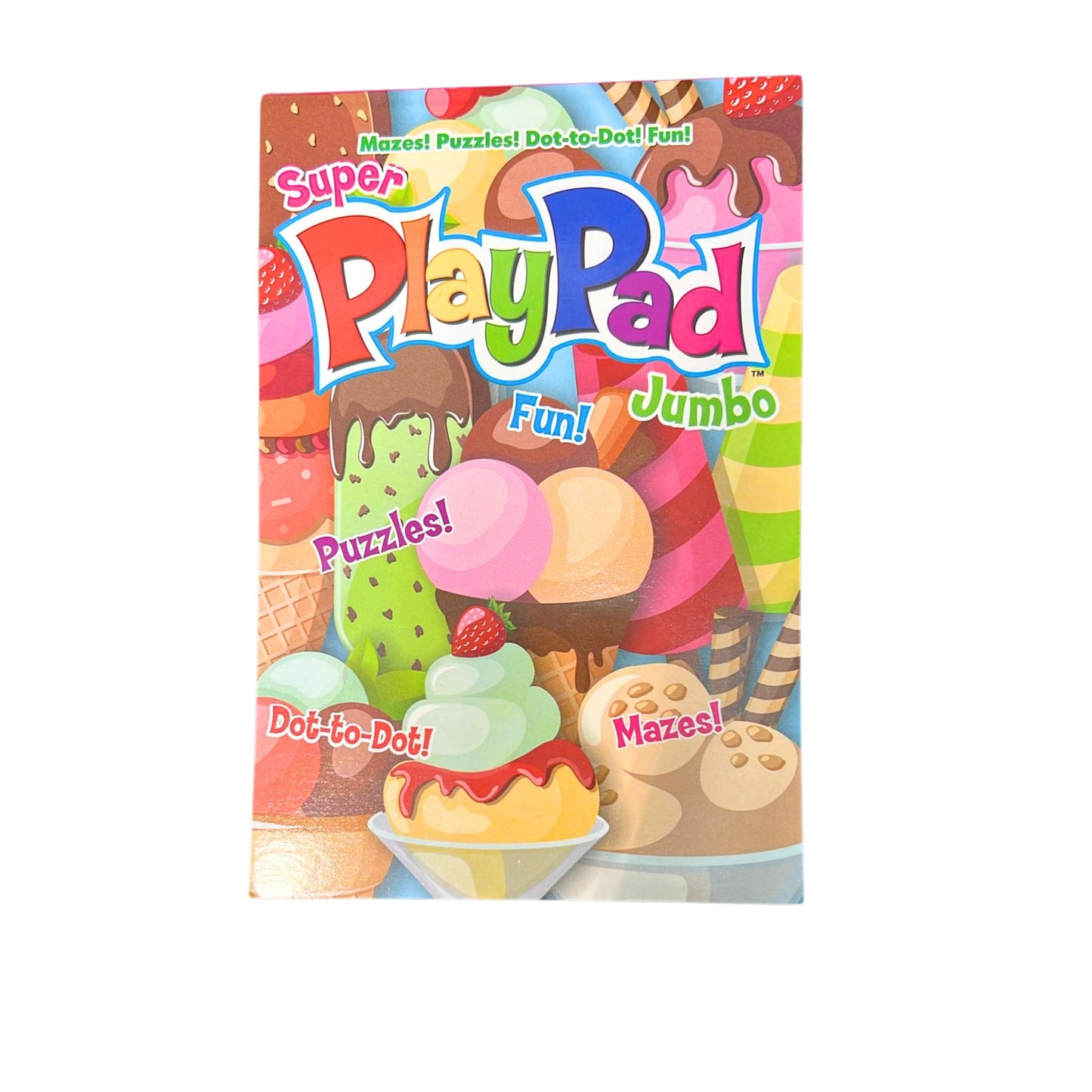 Super Mazes, Puzzles & Dot-to-Dot – FunPlaypad Jumbo for Kids