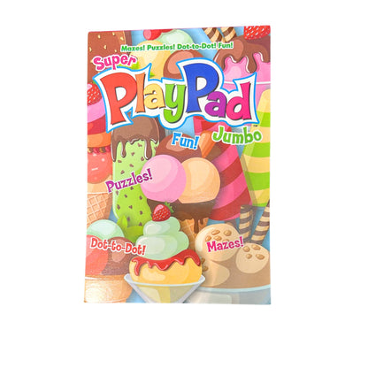 Super Mazes, Puzzles & Dot-to-Dot – FunPlaypad Jumbo for Kids