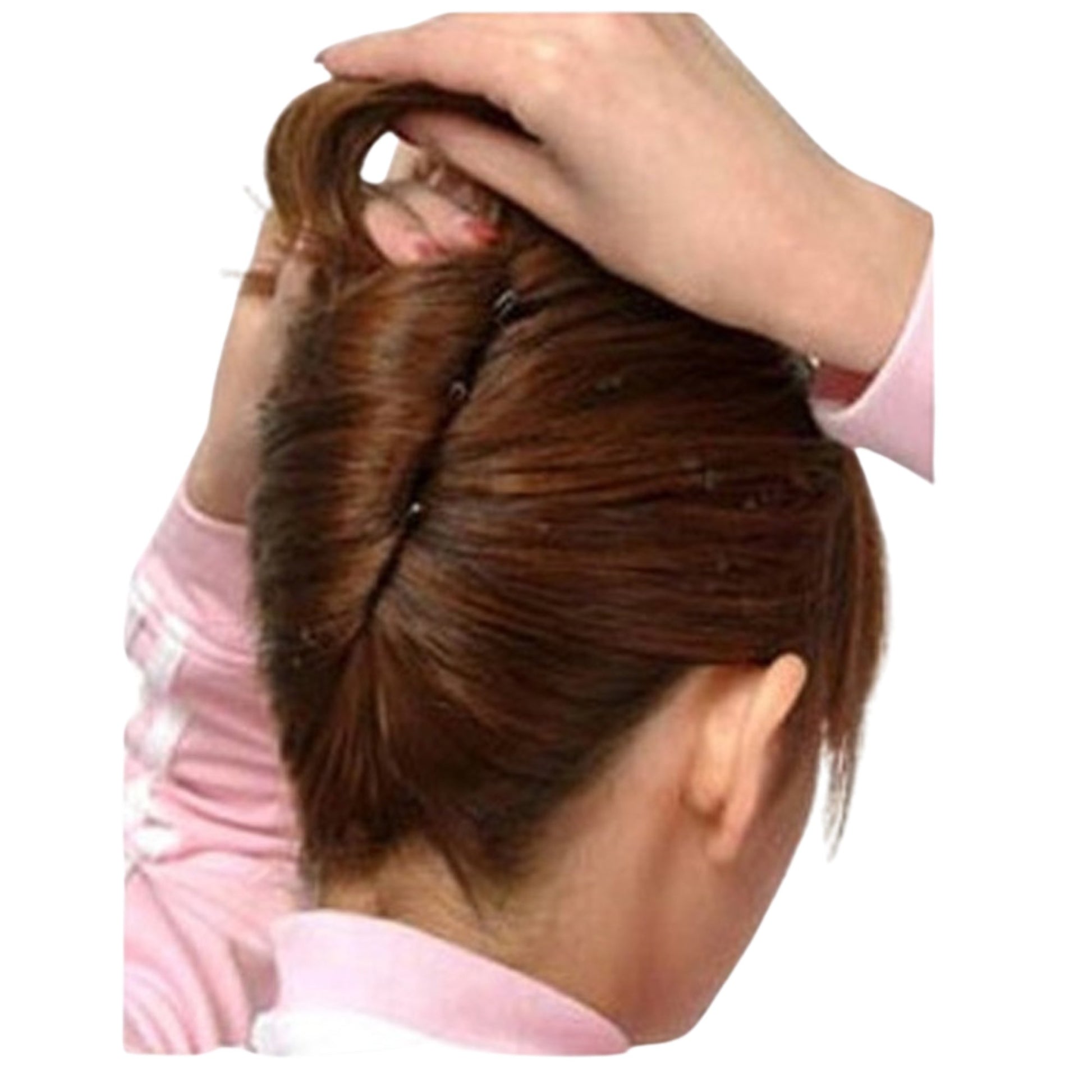 Thin Metal U-Shape Black Hair Pins