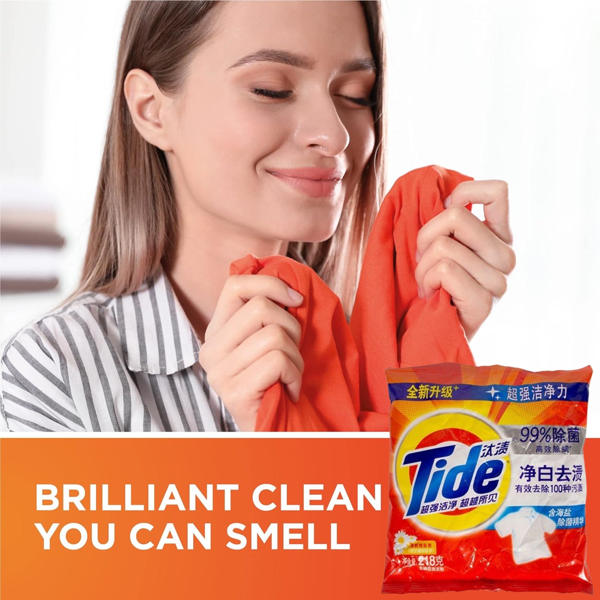 218g/7.7oz Tide Powder Laundry Detergent: 1CT Cleaning Feature Laundry product detail image