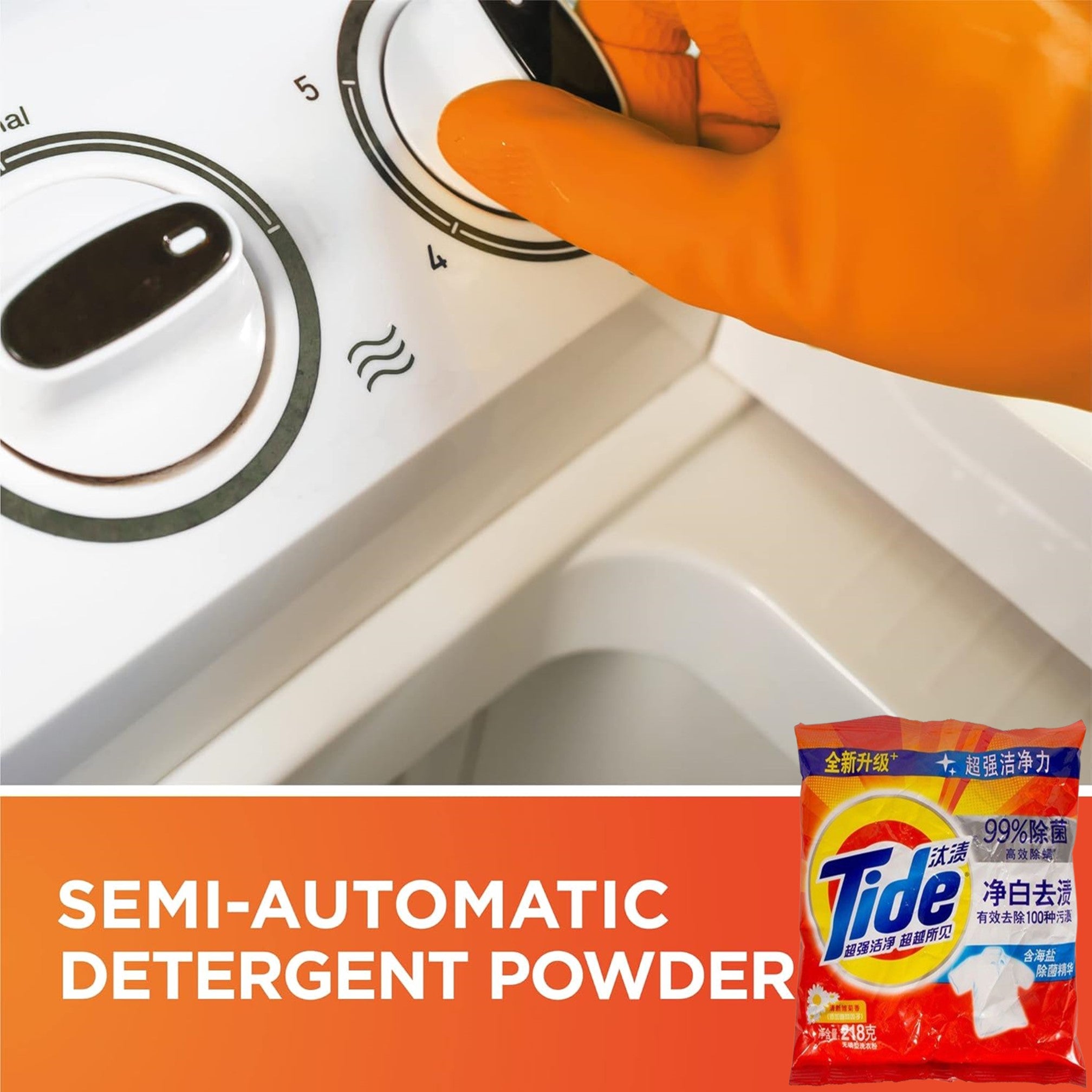 218g/7.7oz Tide Powder Laundry Detergent: 1CT Cleaning Feature Laundry product image 5
