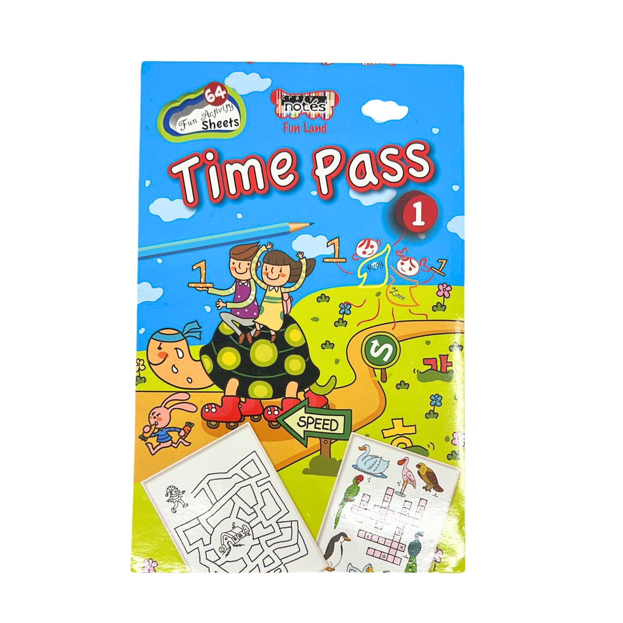 Time Pass Puzzle for Kids Vol 1– Fun Brain Teasers for Little Minds Puzzles Book Puzzle main product image