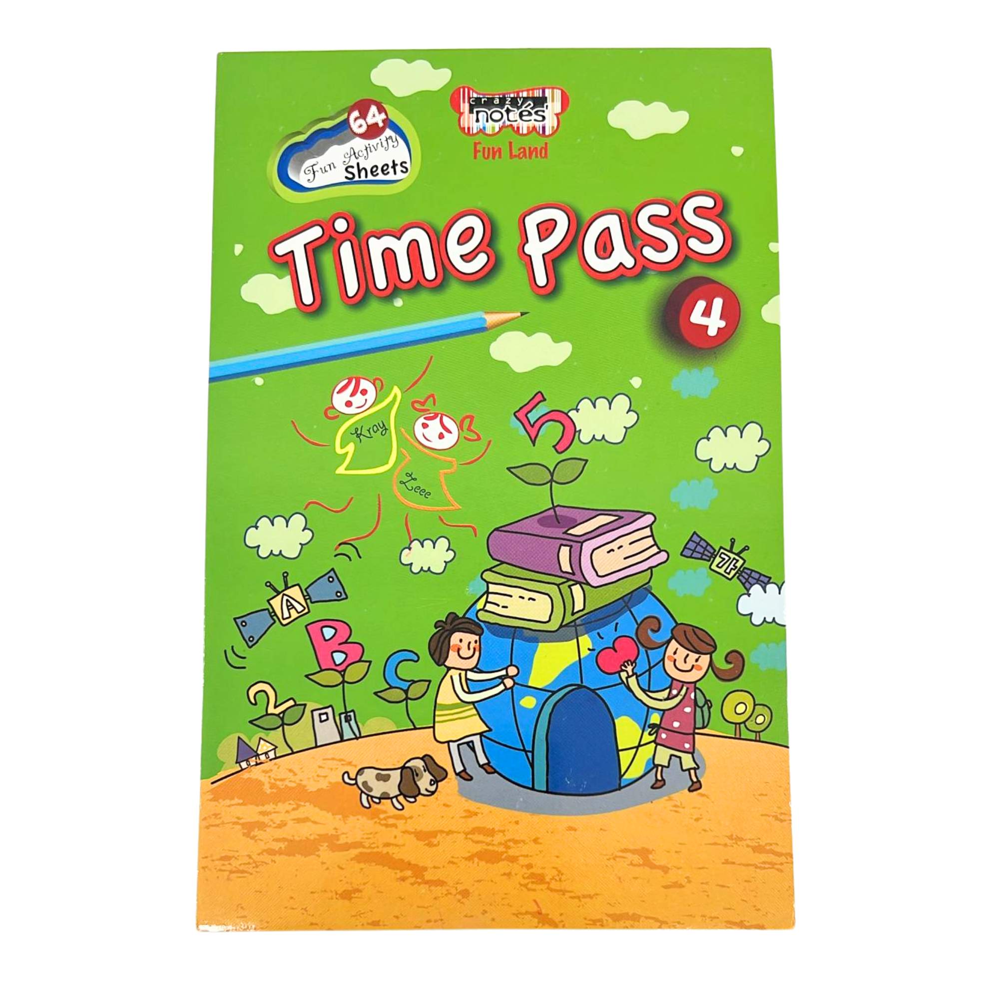 Time Pass Puzzle for Kids Vol 4 – Fun Brain Teasers for Little Minds Puzzles Book Puzzle main product image