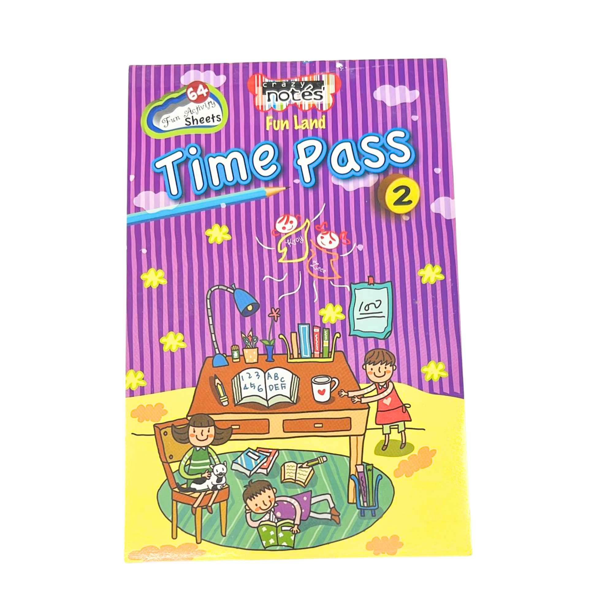 Time Pass Puzzle for Kids Vol 2– Fun Brain Teasers for Little Minds Puzzles Book Puzzle main product image