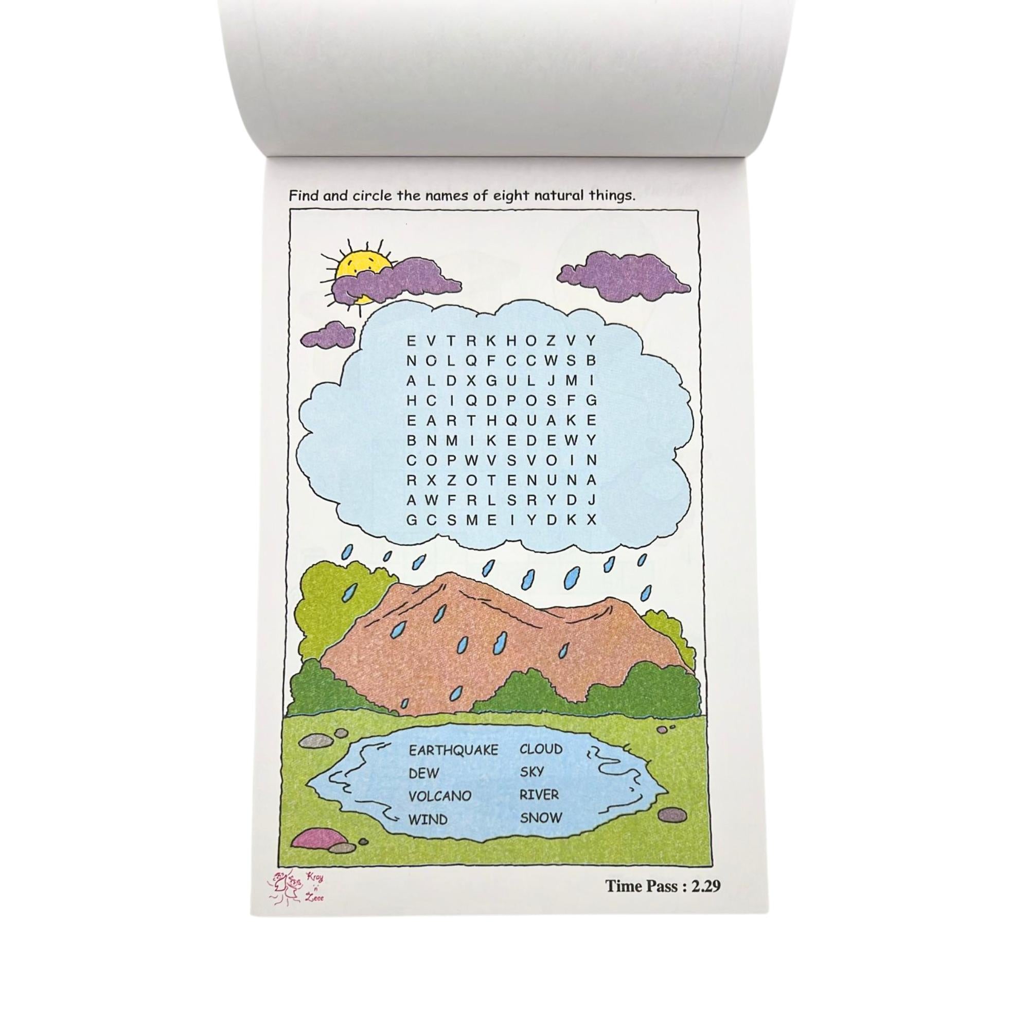 Time Pass Puzzle for Kids Vol 2– Fun Brain Teasers for Little Minds Puzzles Book Puzzle product detail image