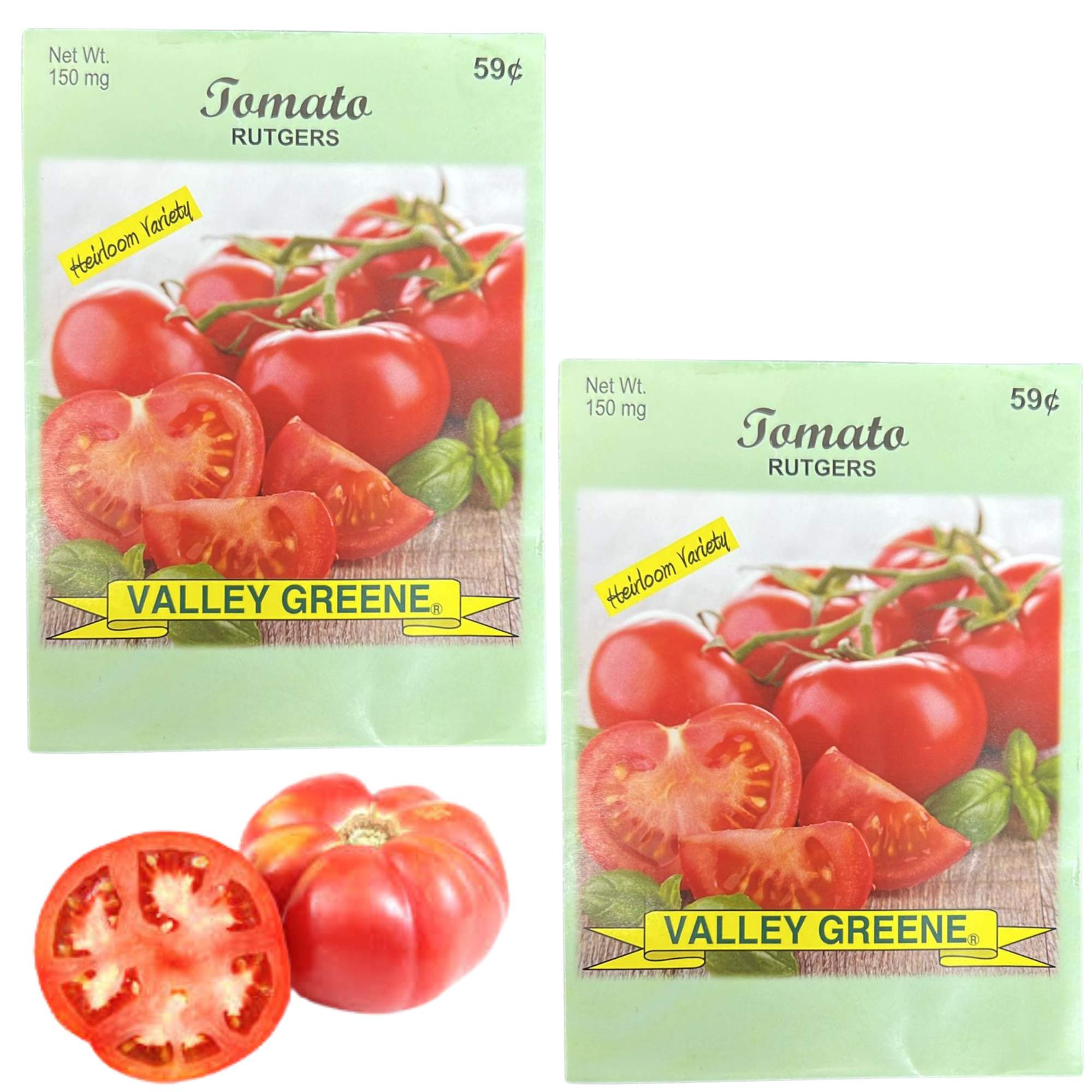 Valley Greene 150mg Tomato Rutgers Seeds: 2 Pack main product image