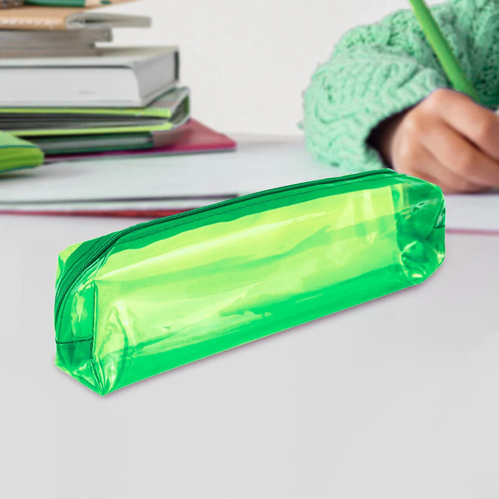 PVC Transparent Zipper Pouch,Travel Cosmetic or Pencil Case: 1 Pack Pen & Pencil Cases product image 10