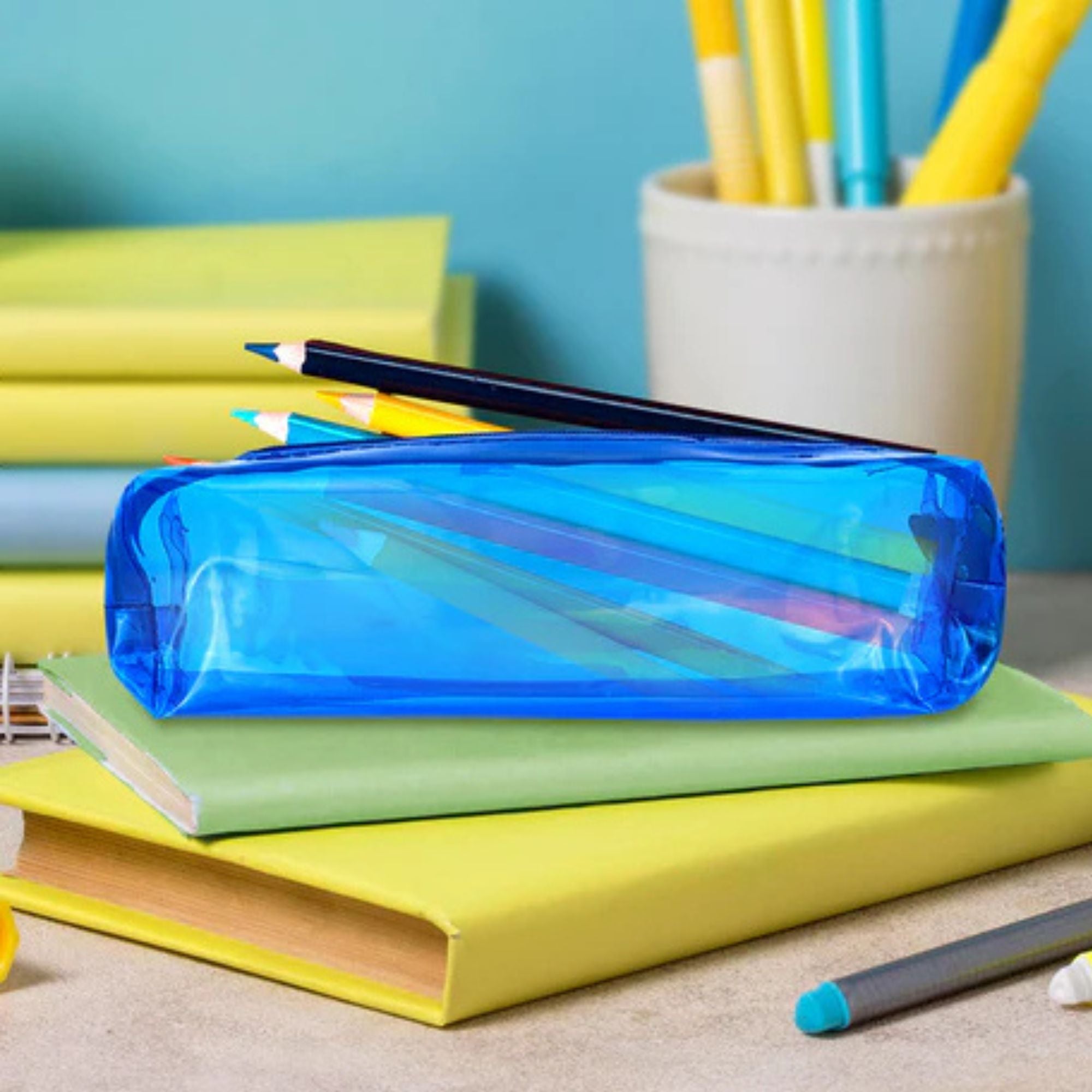 PVC Transparent Zipper Pouch,Travel Cosmetic or Pencil Case: 1 Pack Pen & Pencil Cases product image 9