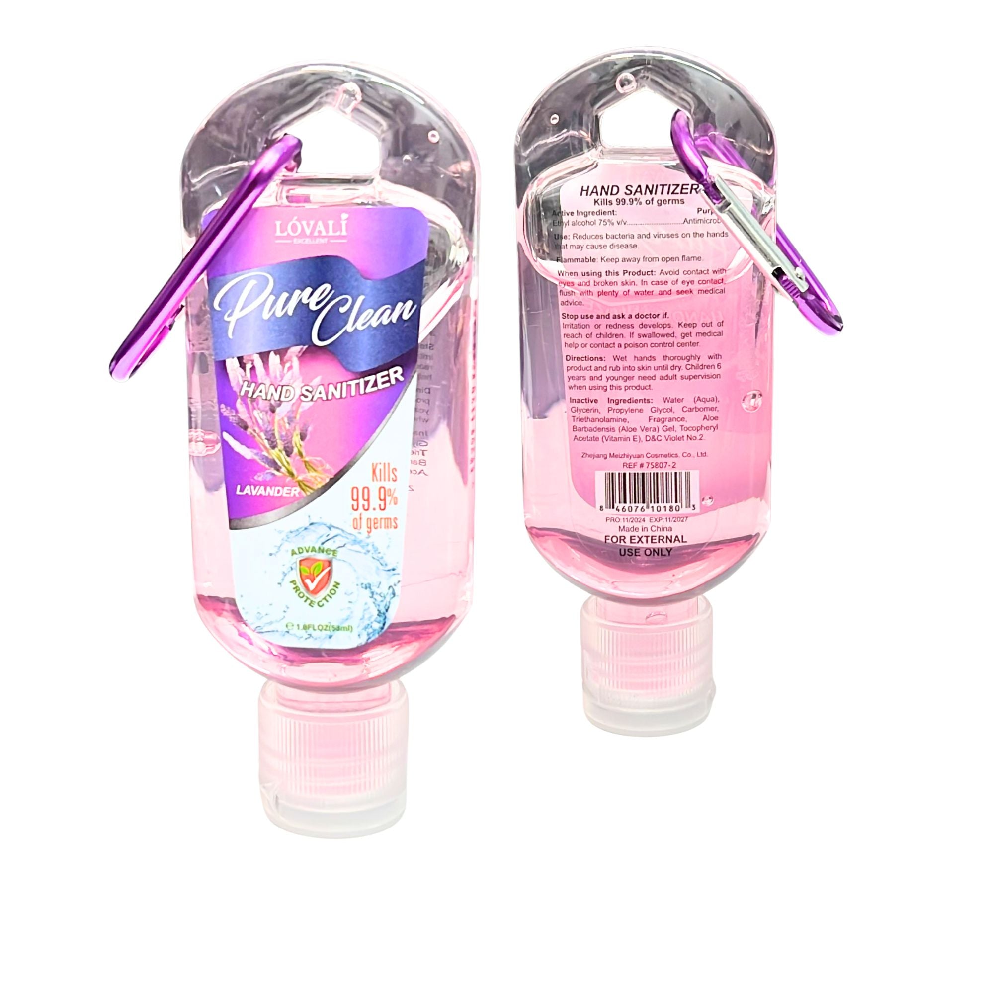 1.8 oz Lovali Pocket Hand Sanitizer with Pocket Ring: 1 Pack Personal Care product image 13
