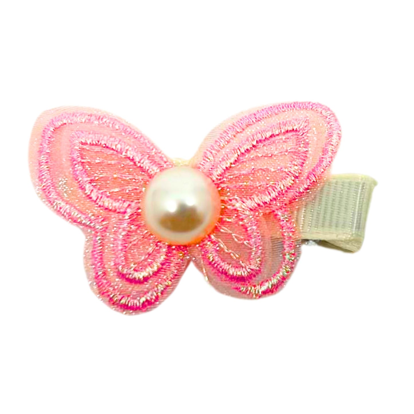 Stylish Fabric Butterfly Hair Clips