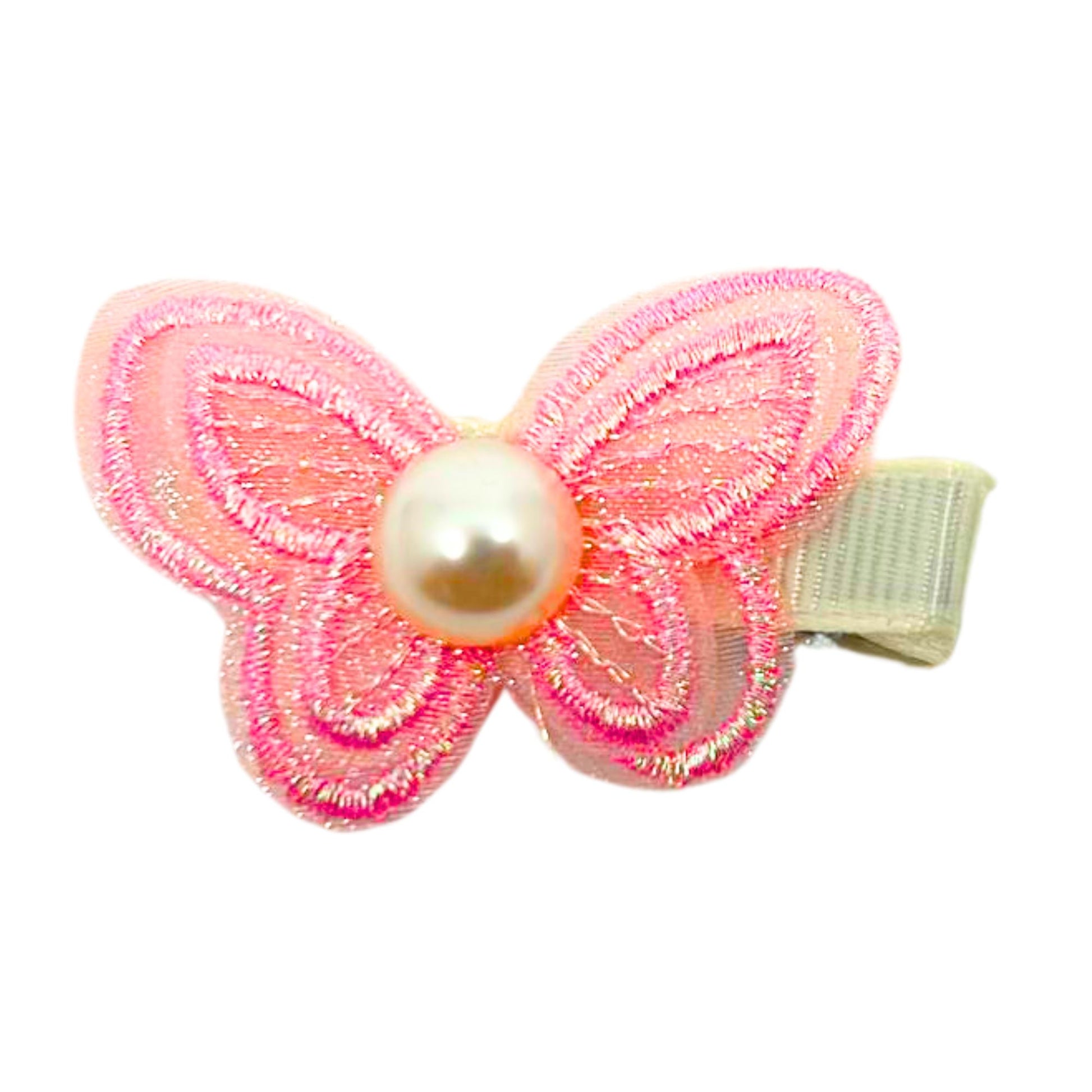 Stylish Fabric Butterfly Hair Clips