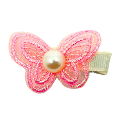 Stylish Fabric Butterfly Hair Clips