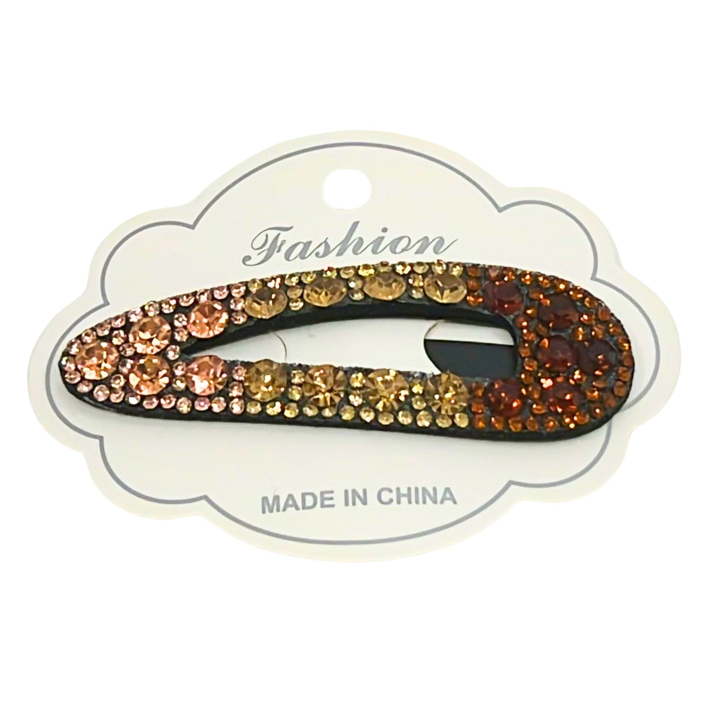 Three Tone Chimes Fancy Snap Hair Clip