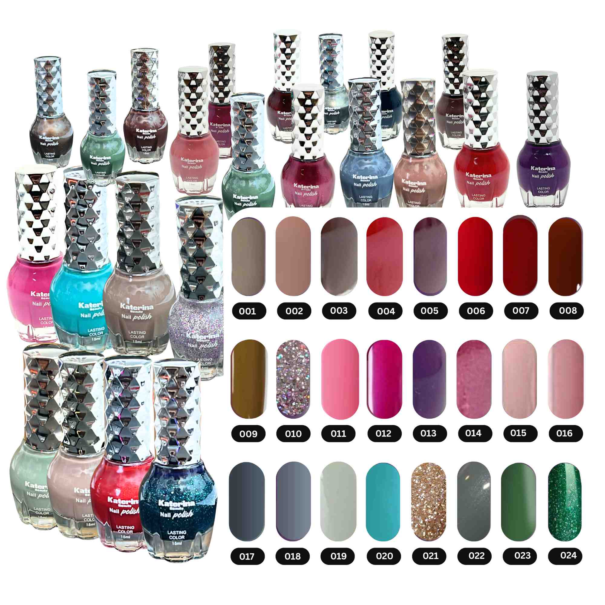 15ml Karterina Beauty Nail Color: 1 Pack Nail Polishes Holiday Gift makeup main product image