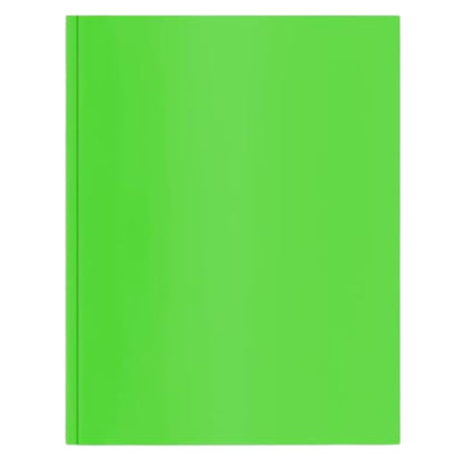 Two Pocket Folder with Prongs – Durable Poly Folders