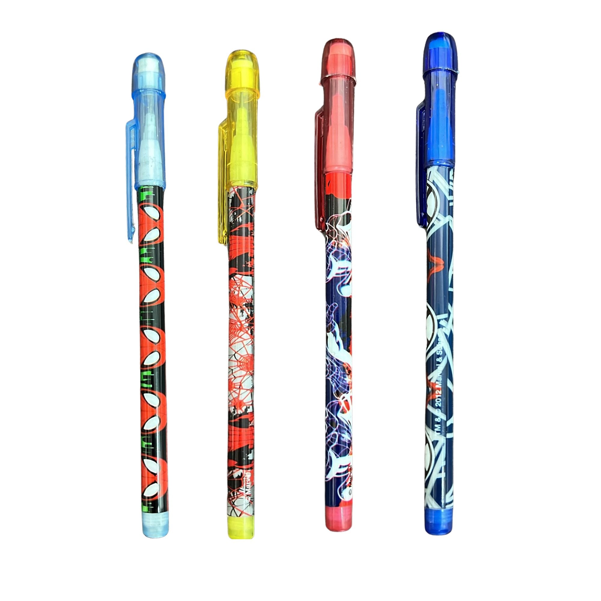 Ultimate Spider?Man Pop?Up Pencil: 4 Pack Pencils Pencil School size and feature image