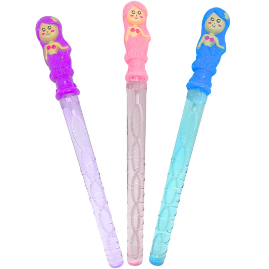 Mermaid Bubble Blowing Wand