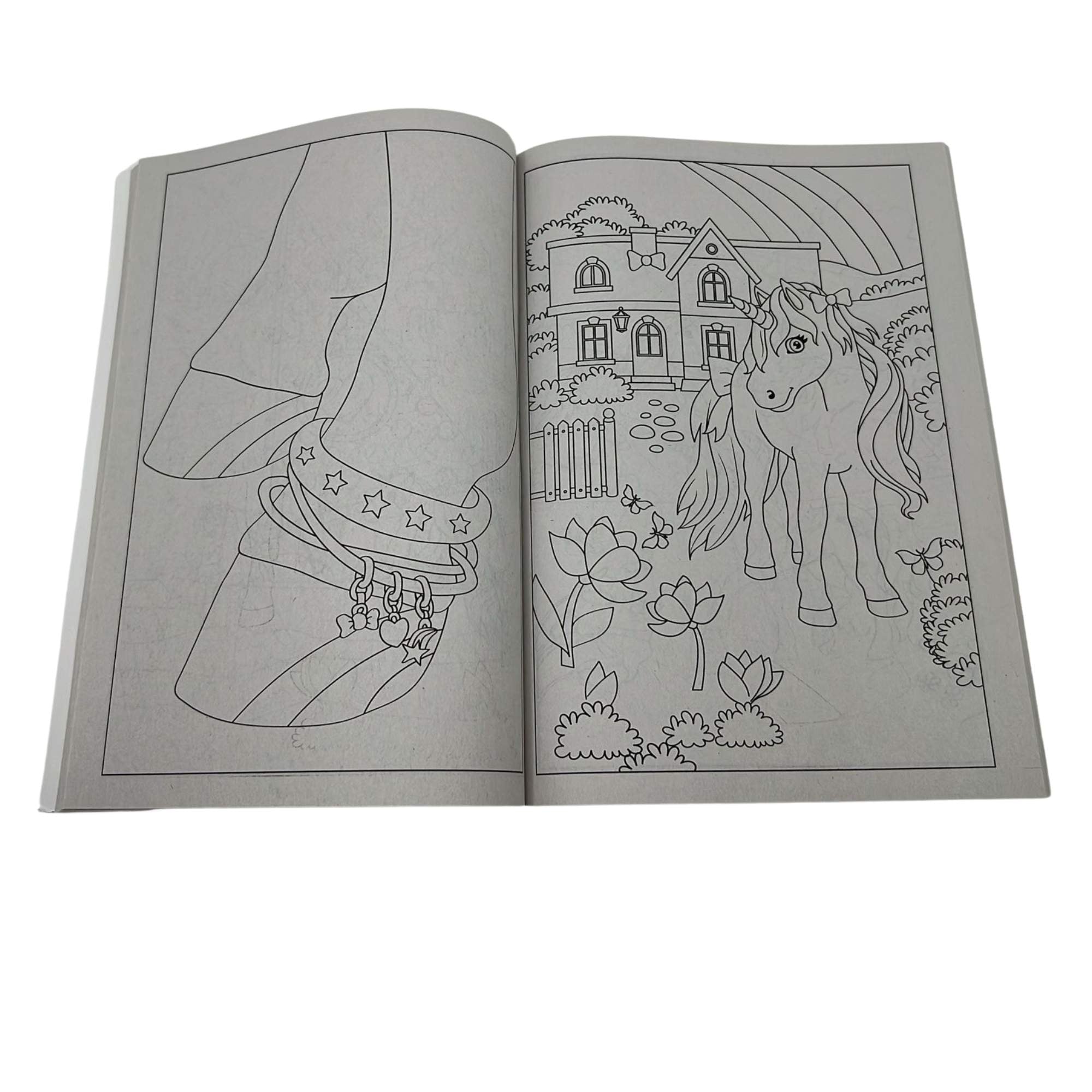 Unicorn World Coloring Book for Kids – A Magical Adventure in Every Page Coloring Books & Pads product detail image