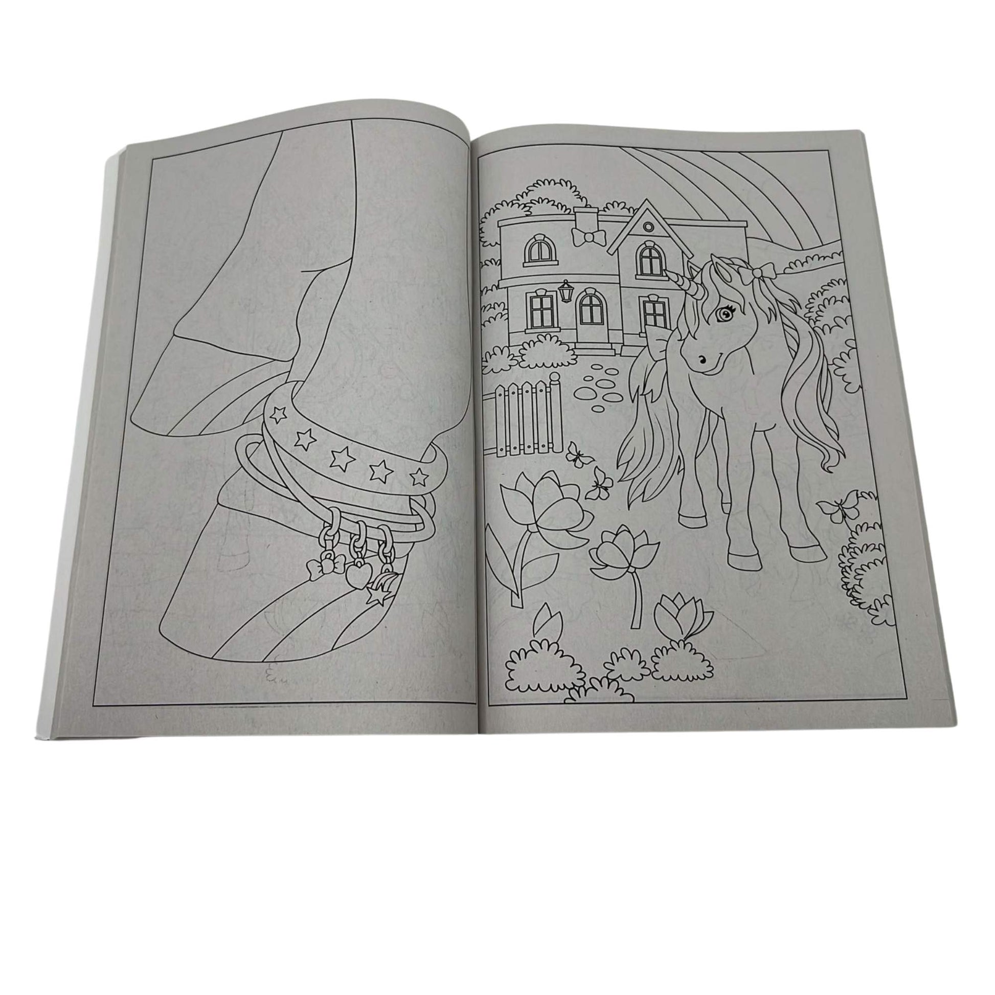 Unicorn World Coloring Book for Kids – A Magical Adventure in Every Page