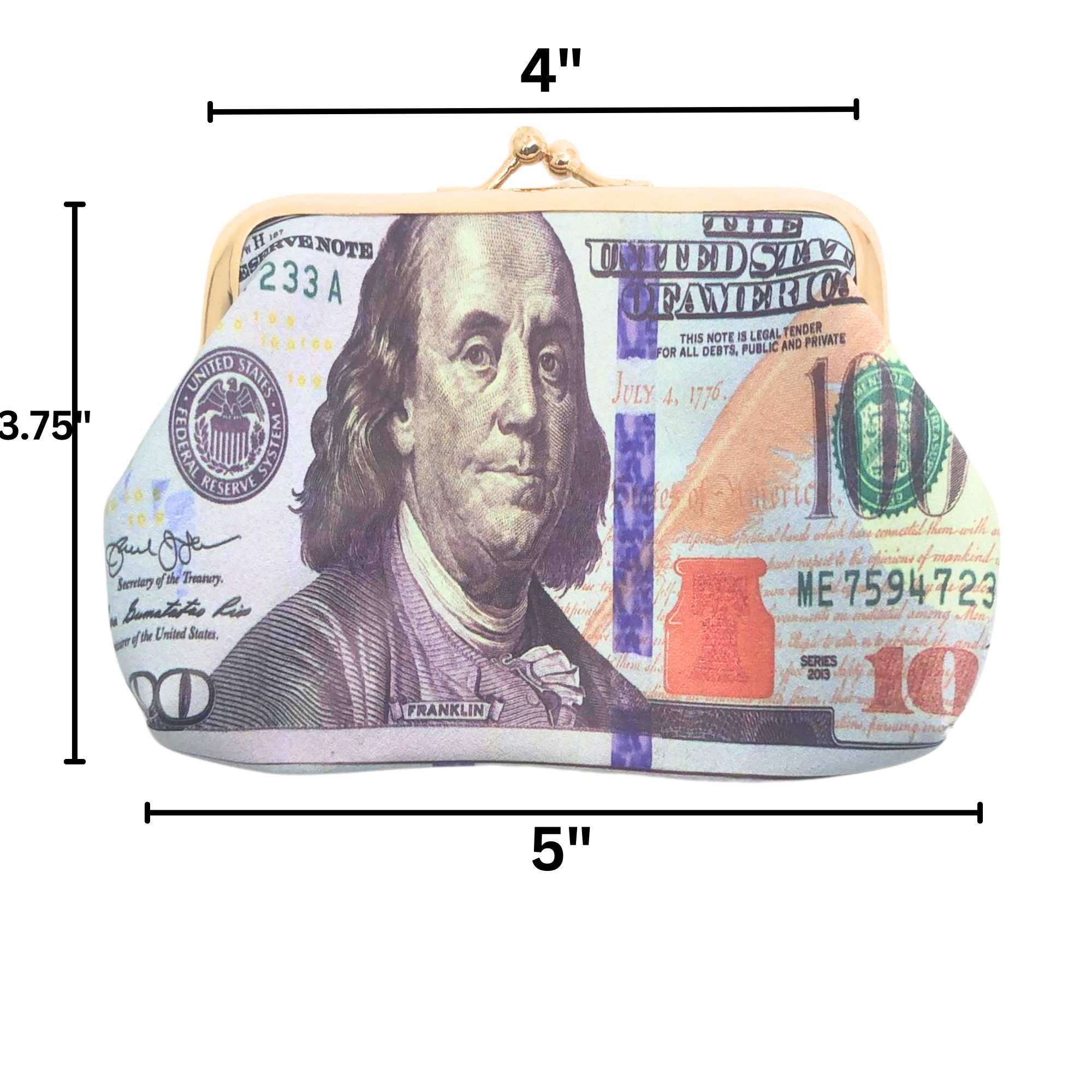 Unisex Coin Purse Compact and Durable Storage for Coins 1 Pack COIN PURSE, Novelty & Souvenir Catalog Gift purse Souvenir