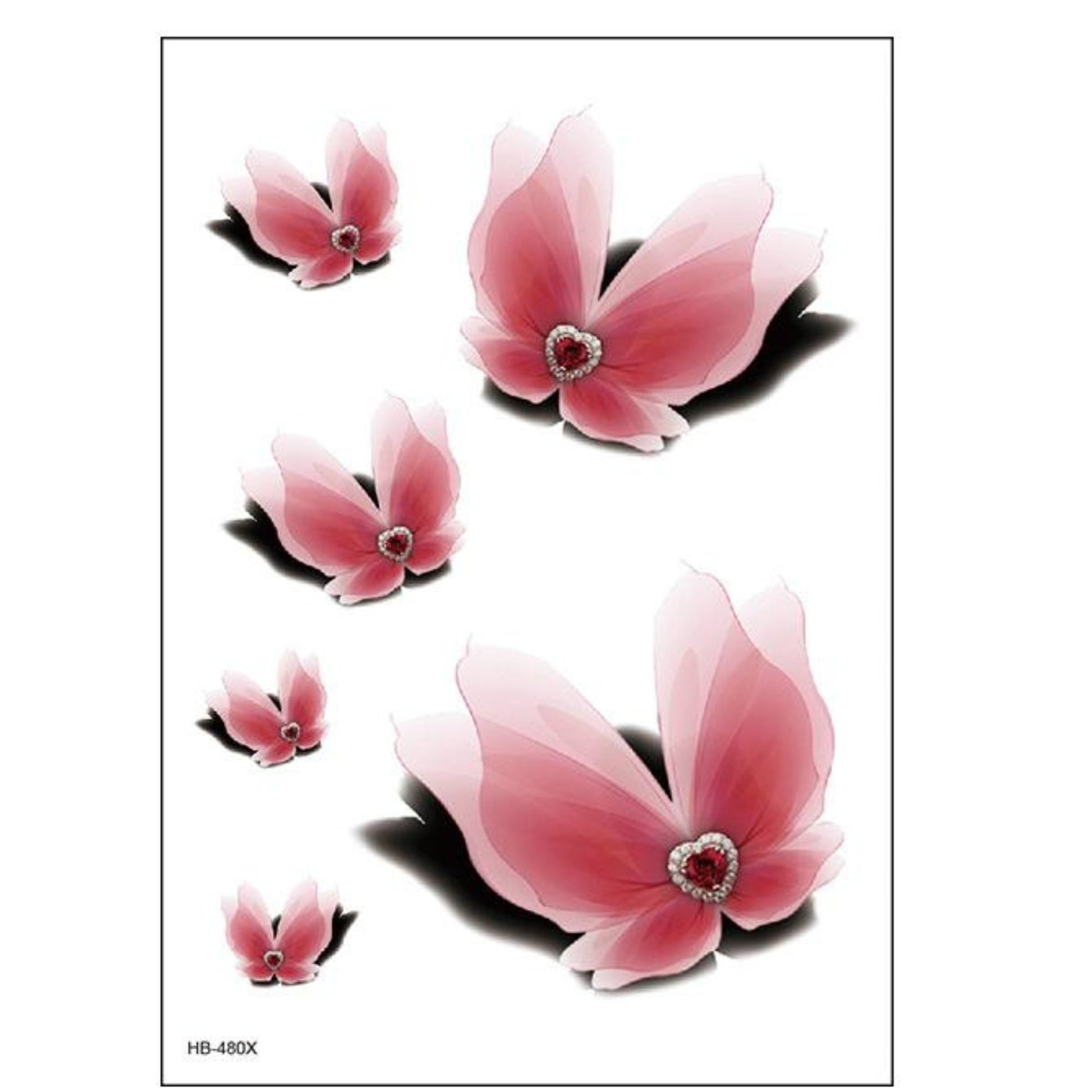 Unisex Colored Semi Permanent/Temporary Long-Lasting Tattoo