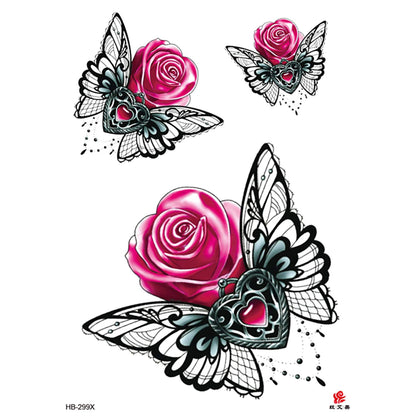 Unisex Colored Semi Permanent/Temporary Long-Lasting Tattoo