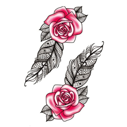 Unisex Colored Semi Permanent/Temporary Long-Lasting Tattoo