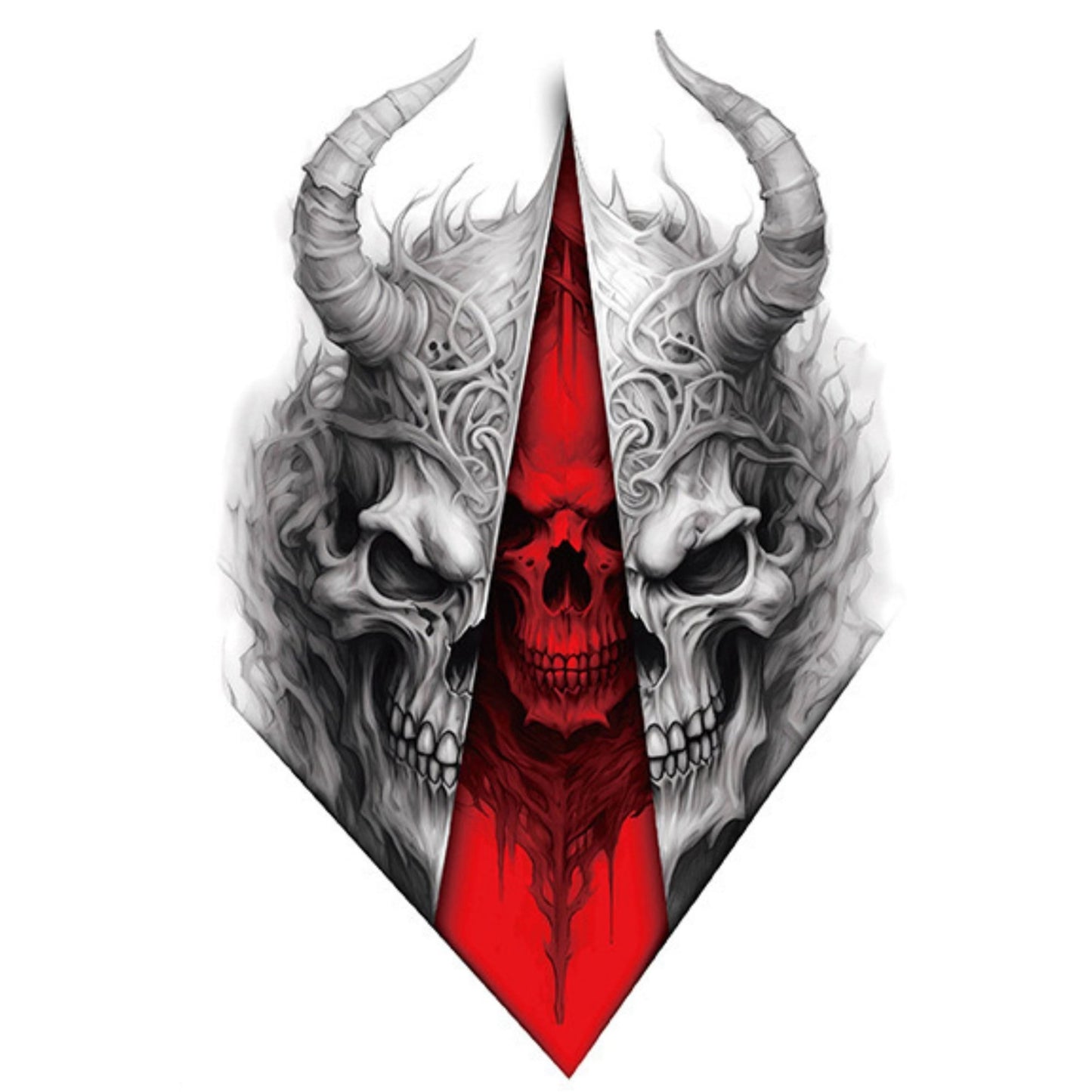 Unisex Colored Semi Permanent/Temporary Long-Lasting Tattoo