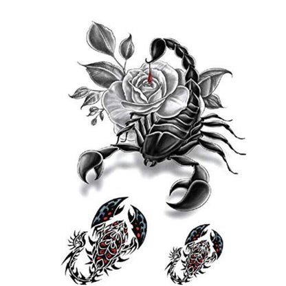 Unisex Colored Semi Permanent/Temporary Long-Lasting Tattoo