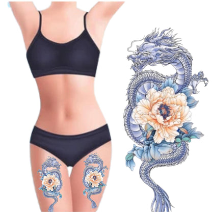 Unisex Colored Semi Permanent/Temporary Long-Lasting Tattoo