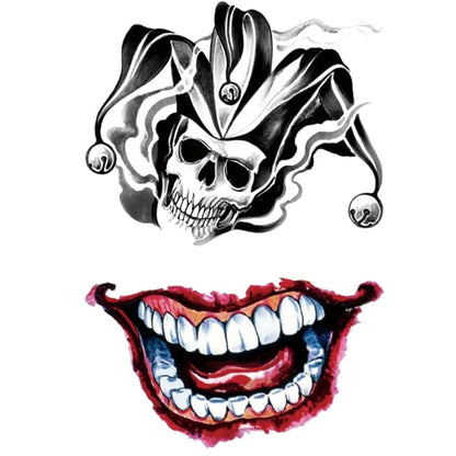 Unisex Colored Semi Permanent/Temporary Long-Lasting Tattoo