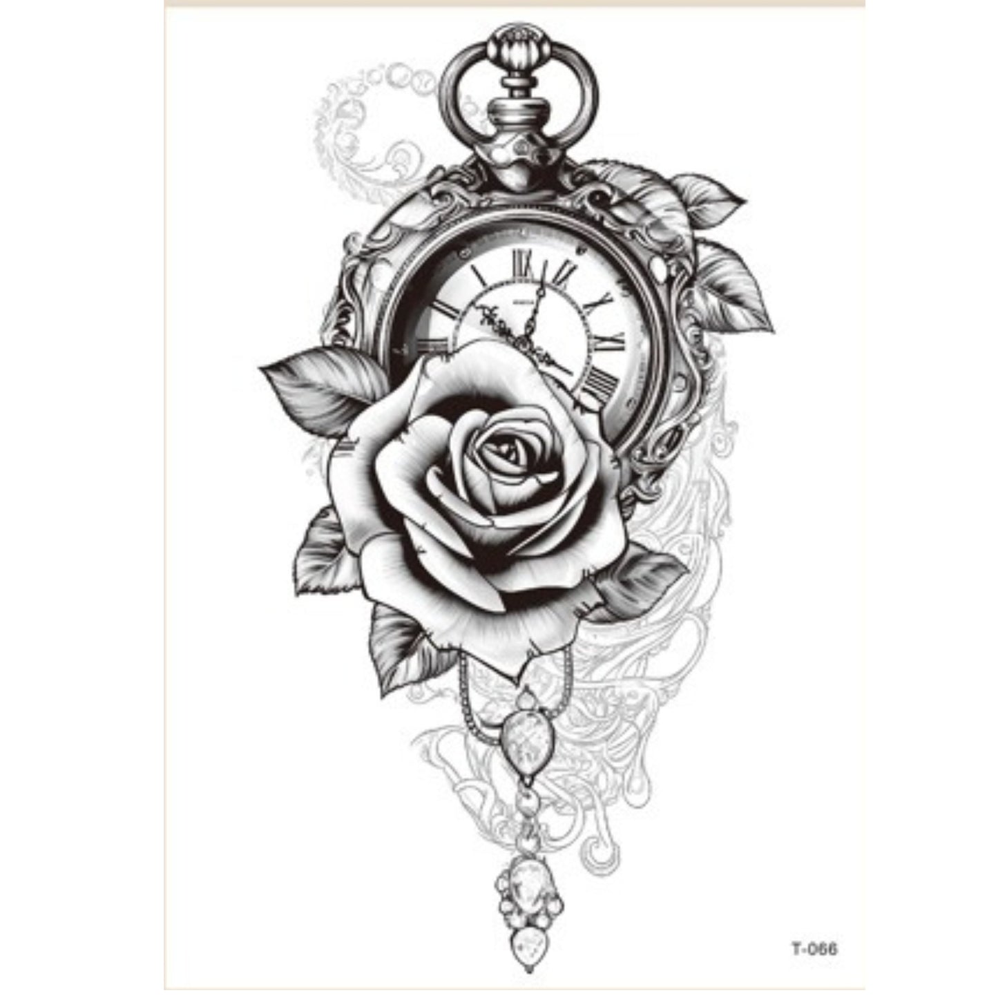 Unisex Colored Semi Permanent/Temporary Long-Lasting Tattoo