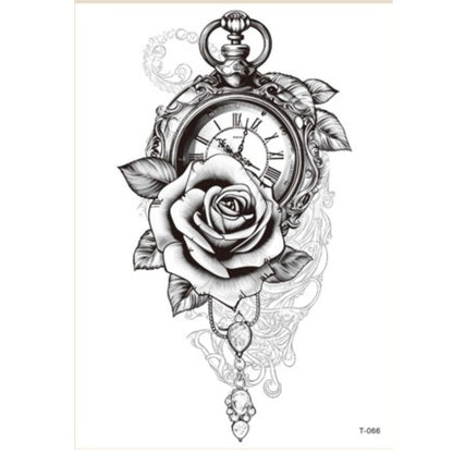 Unisex Colored Semi Permanent/Temporary Long-Lasting Tattoo