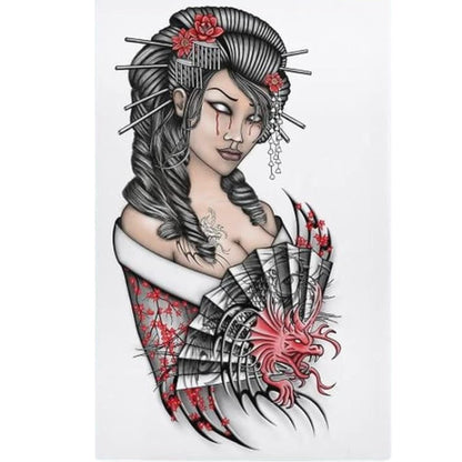 Unisex Colored Semi Permanent/Temporary Long-Lasting Tattoo