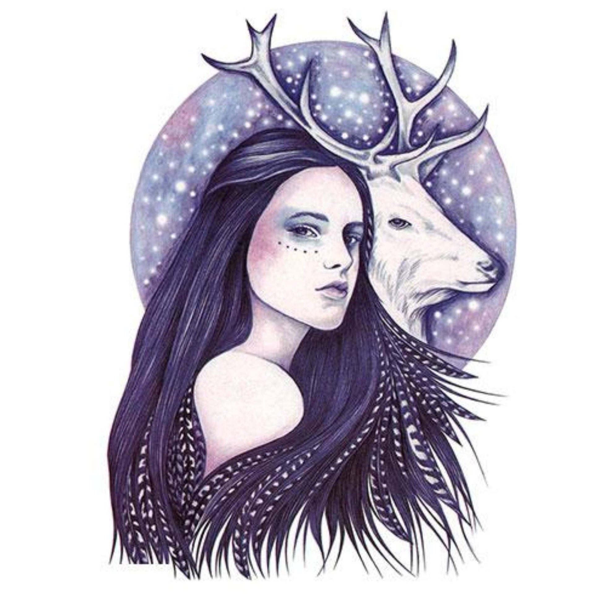 Unisex Colored Semi Permanent/Temporary Long-Lasting Tattoo